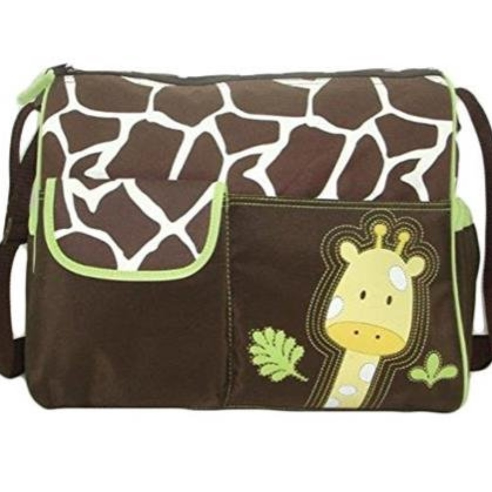 Diaper Bag - Baby Duffel Bag - Zebra or Giraffe